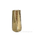 Gold Mercury Glass Vases Geometric Vases Flower Centerpieces